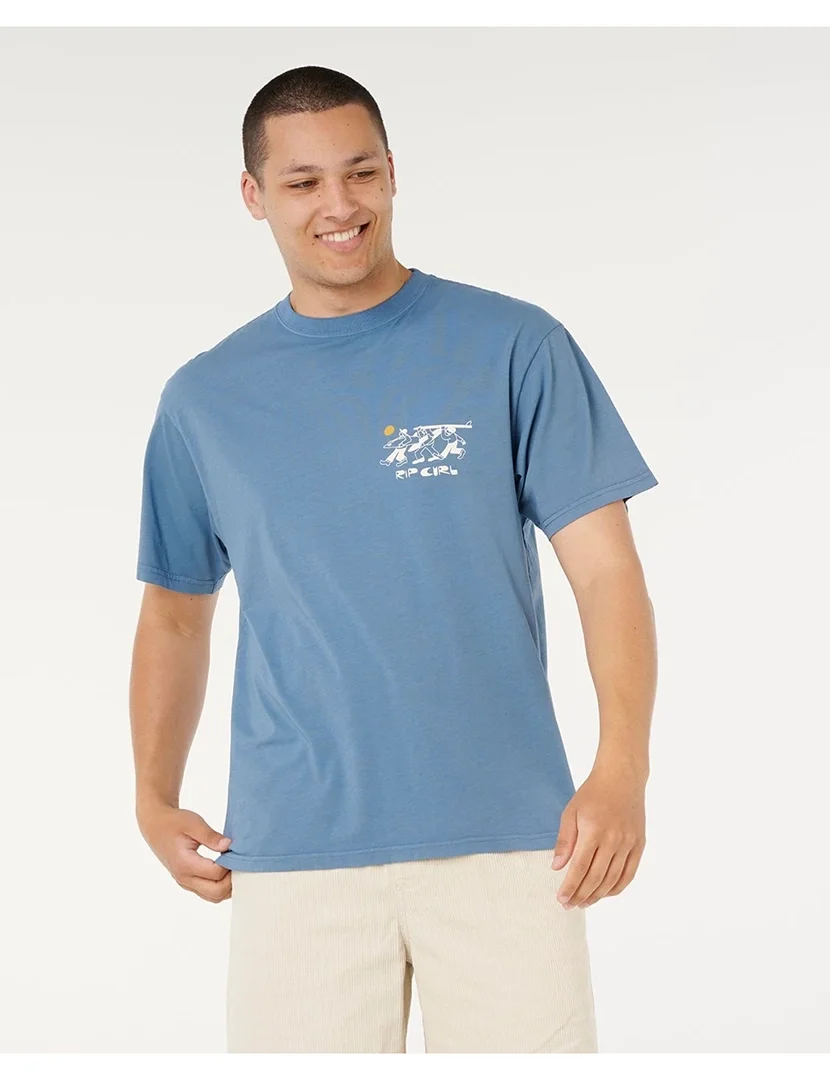 T-Shirt AOTS - TY Williams Dudes Azul