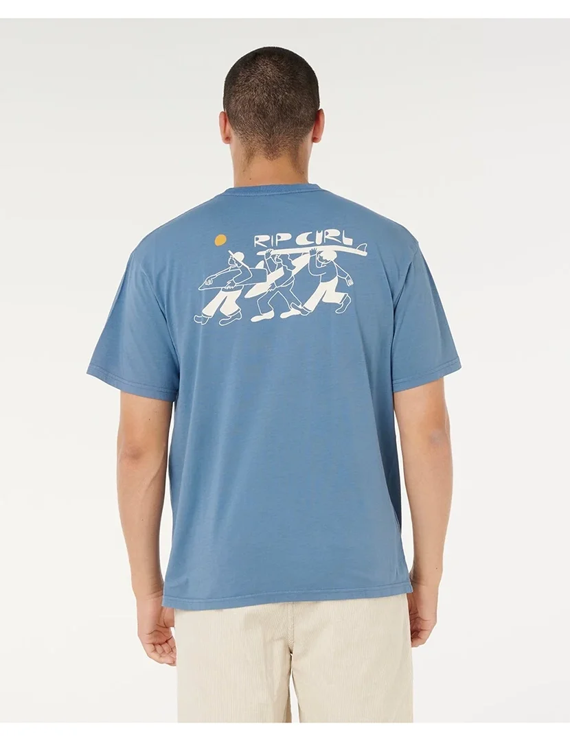 T-Shirt AOTS - TY Williams Dudes Azul