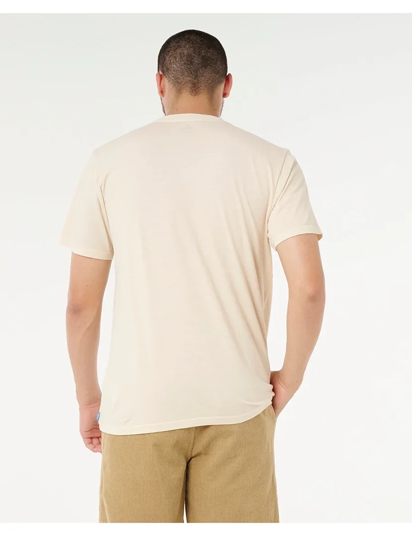 T-shirt badge Mod Cali Branco