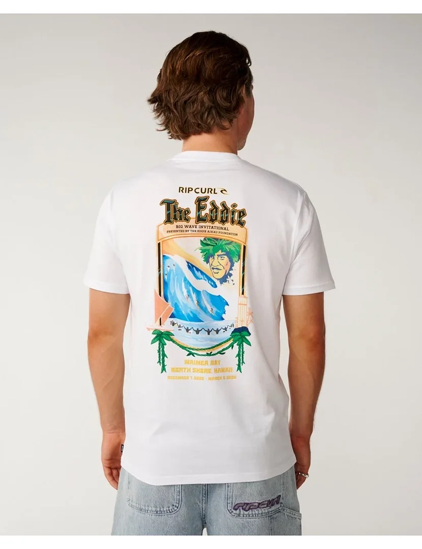 T-Shirt EWG Poster Art Branco