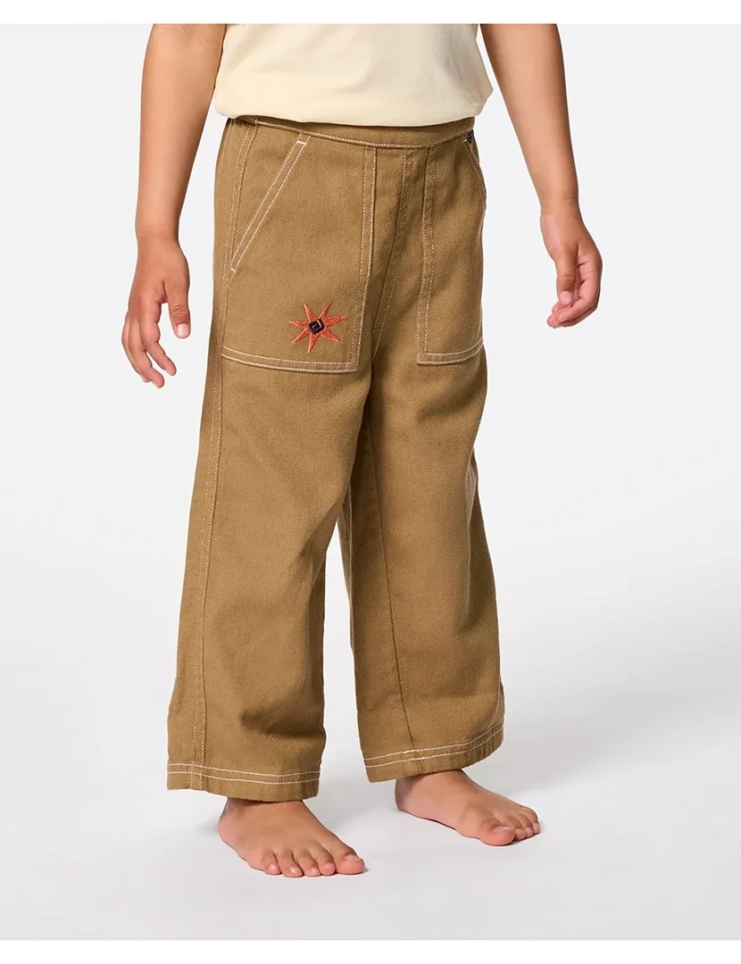 Calças Wave Dayz Castanho