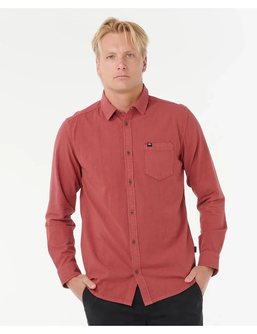 Camisa Classic Surf Washed Vermelho