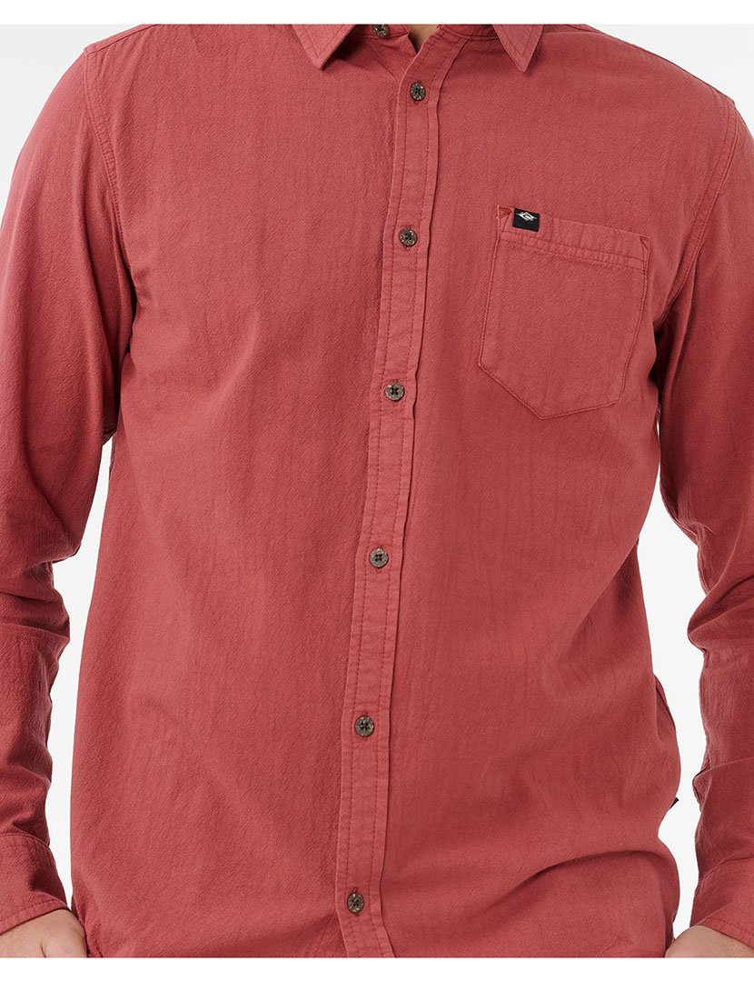 Camisa Classic Surf Washed Vermelho