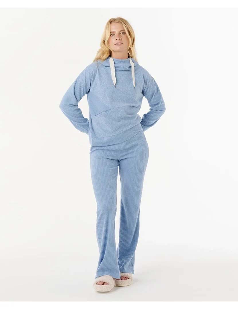 Calças Cosy Flare Azul