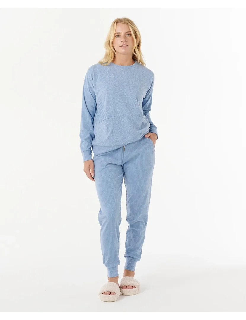 Calças Cosy Jogger Azul