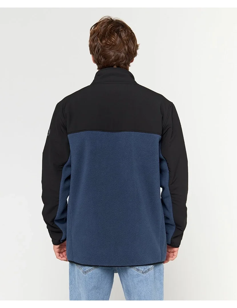 Casaco Anti-Series Search Zip Crew Azul