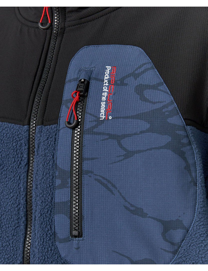 Casaco Anti-Series Search Zip Crew Azul