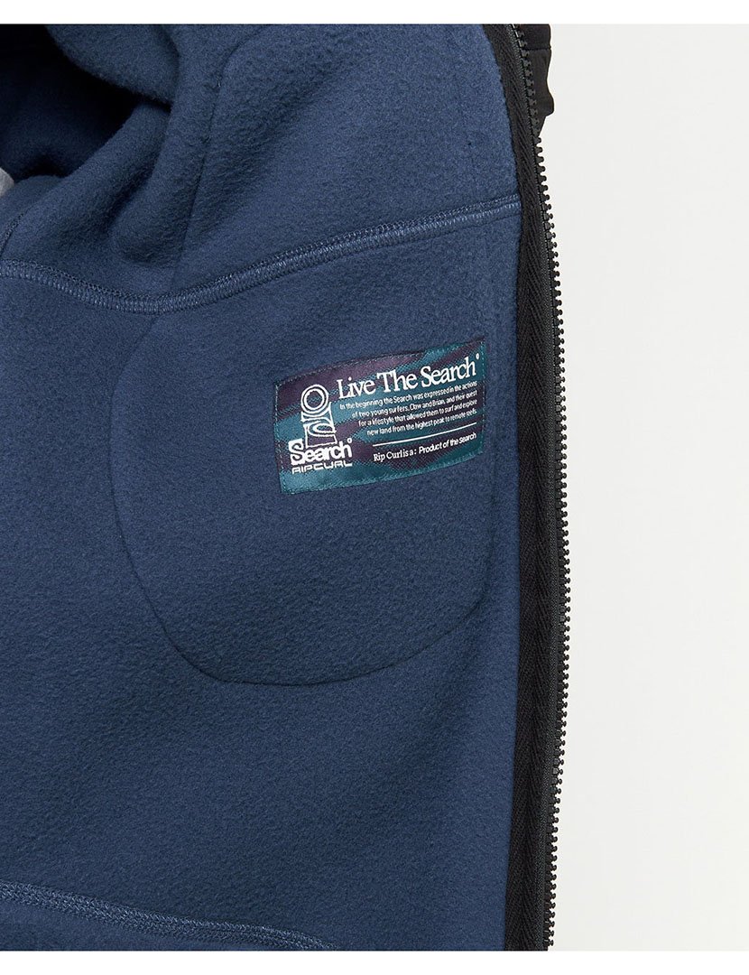 Casaco Anti-Series Search Zip Crew Azul