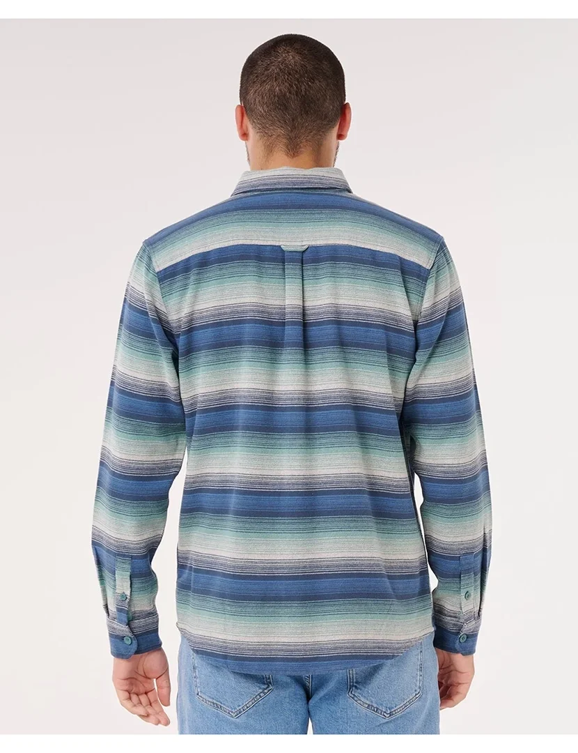 Camisa Mod Cali Flannel Azul