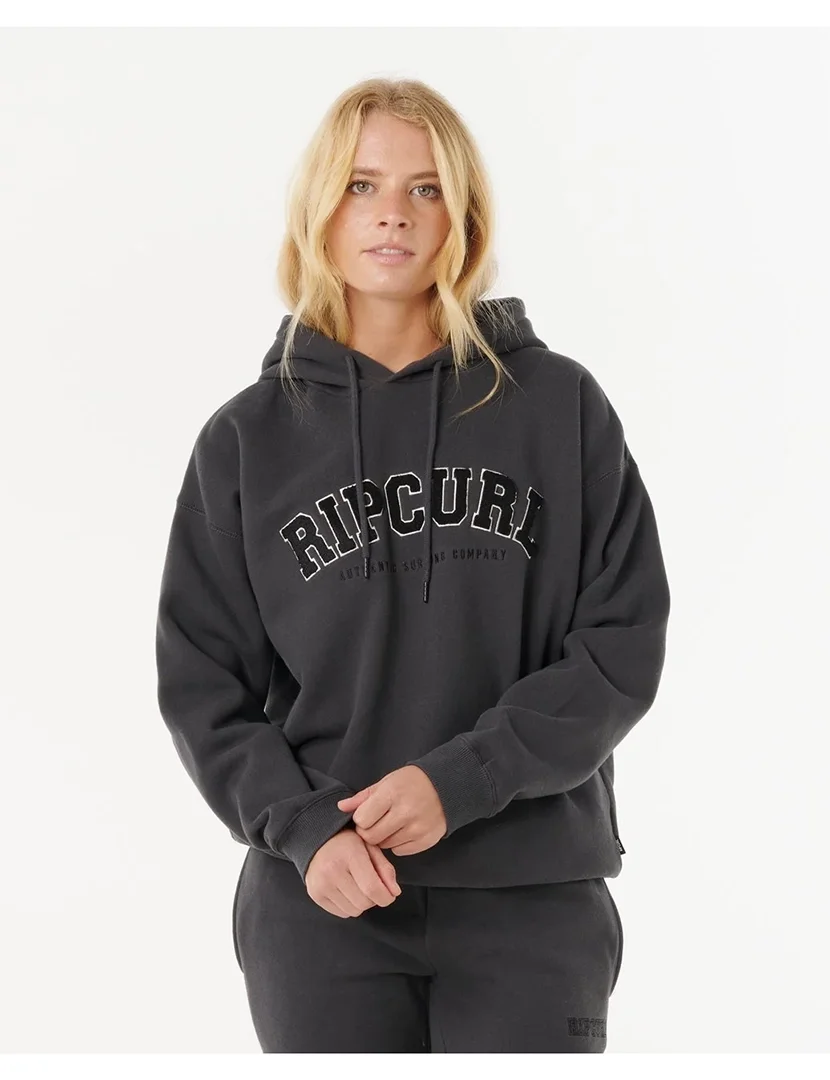 Sweatshirt Varsity Preto