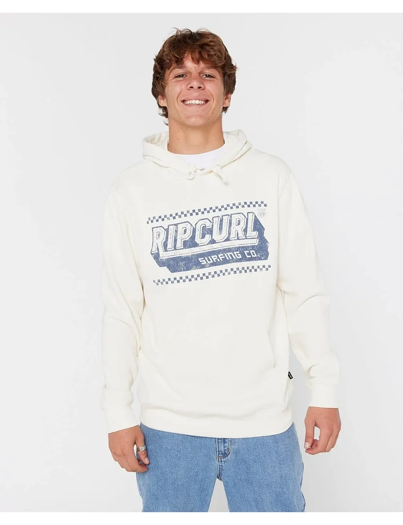 Sweatshirt Down The Line Bege