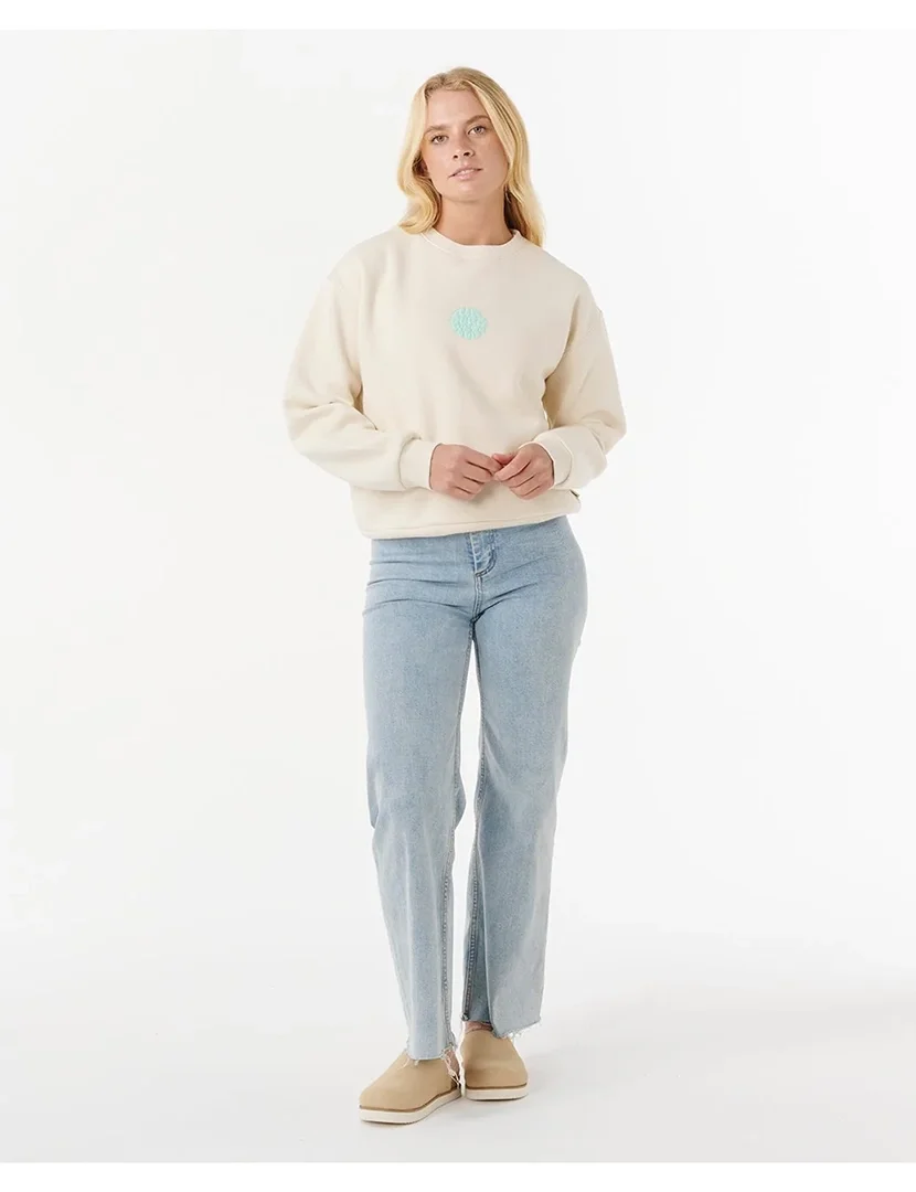 Sweatshirt Icons Of Surf Crew Bege