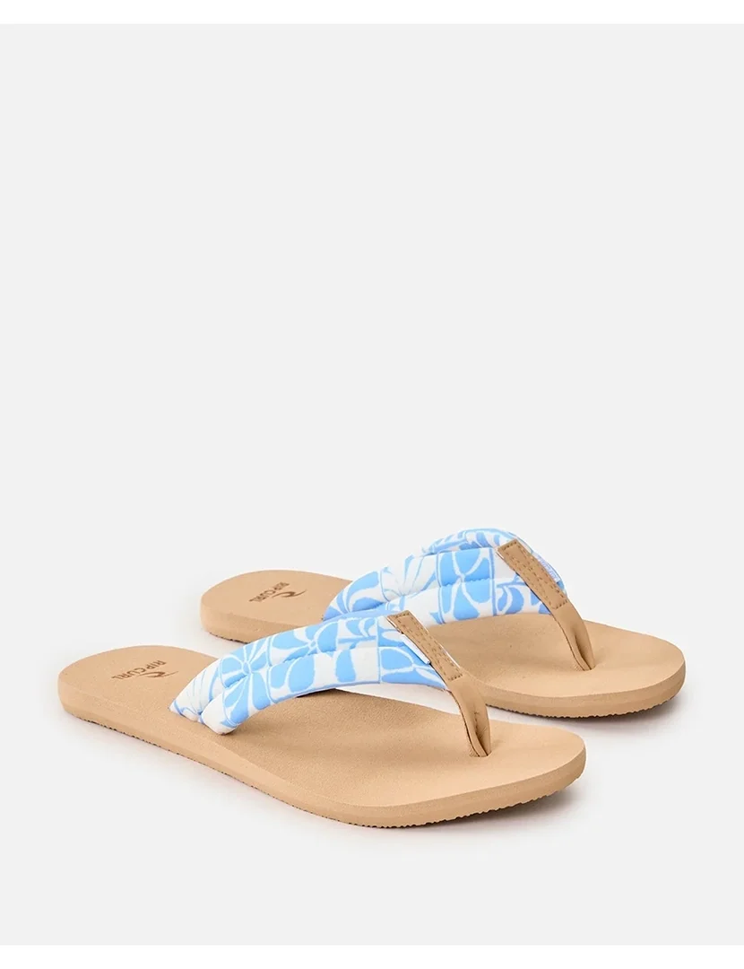 Chinelos Freedom Plush Bloom Azul