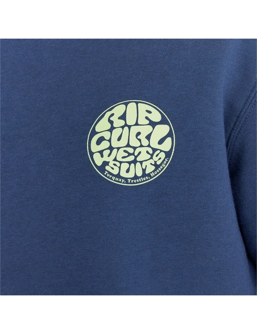 Sweatshirt Wetsuit Icon Crew Azul