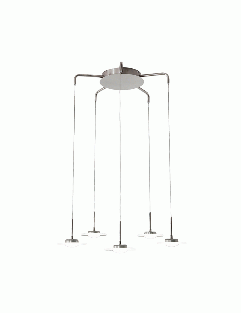 Candeeiro Teto Crow 42 cm