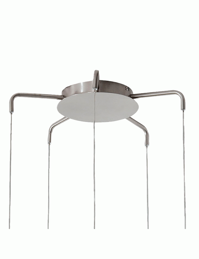 Candeeiro Teto Crow 42 cm