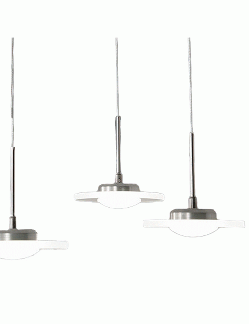 Candeeiro Teto Crow 42 cm