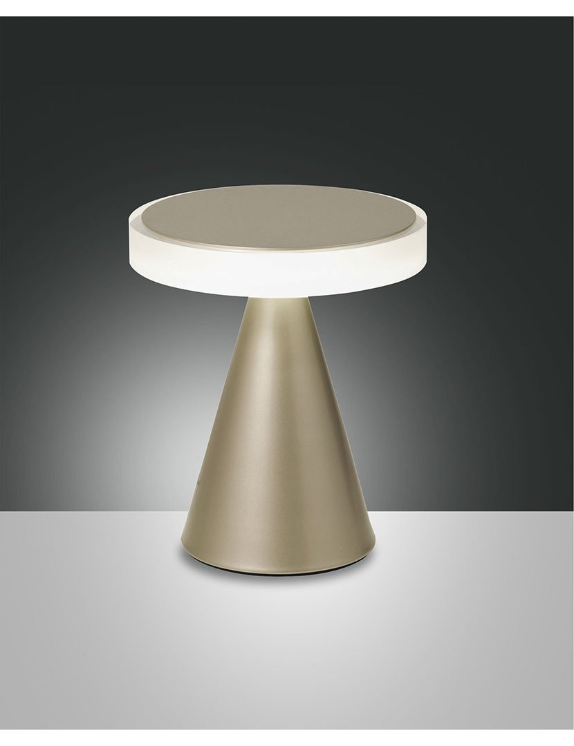 Candeeiro Mesa Neutra 17 cm