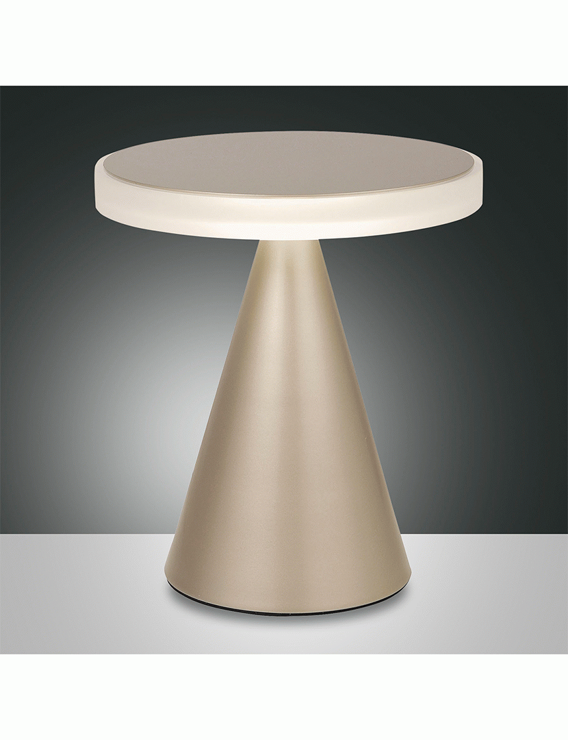 Candeeiro Mesa Neutra 24 cm