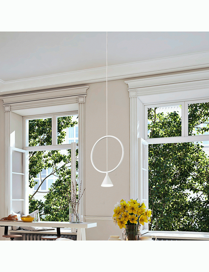 Candeeiro Teto Sirio 20 cm