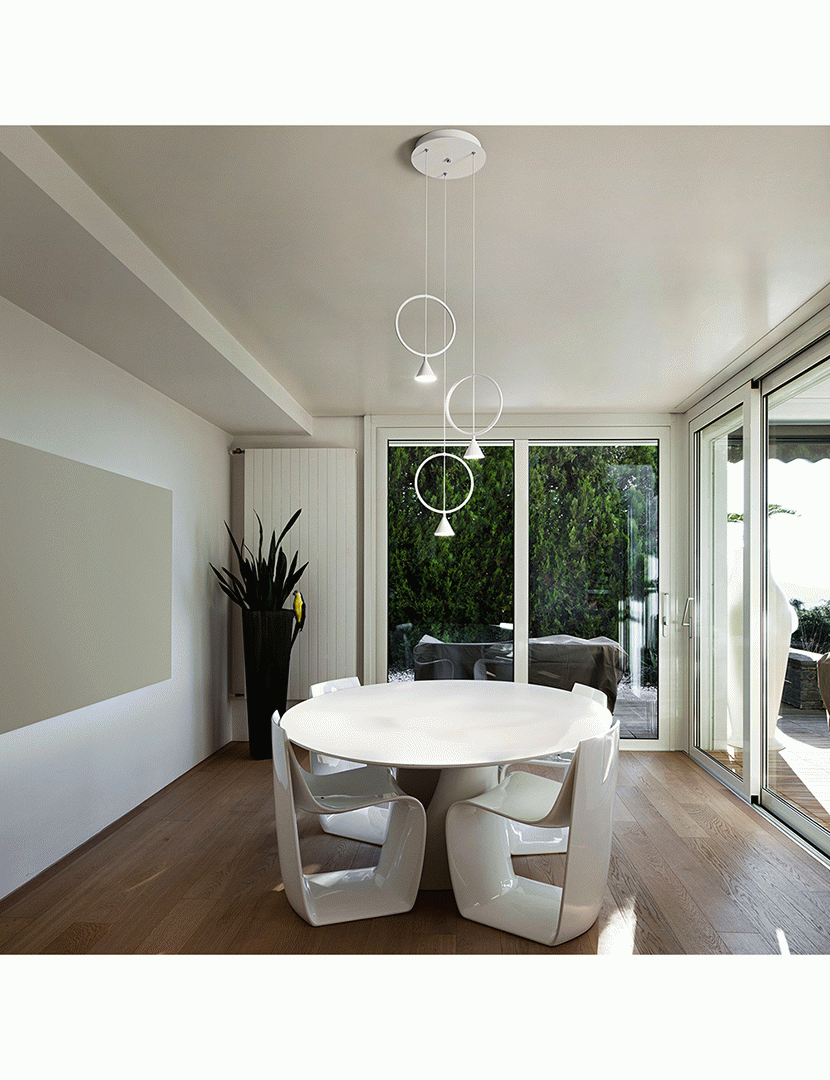 Candeeiro Teto Sirio 45 cm