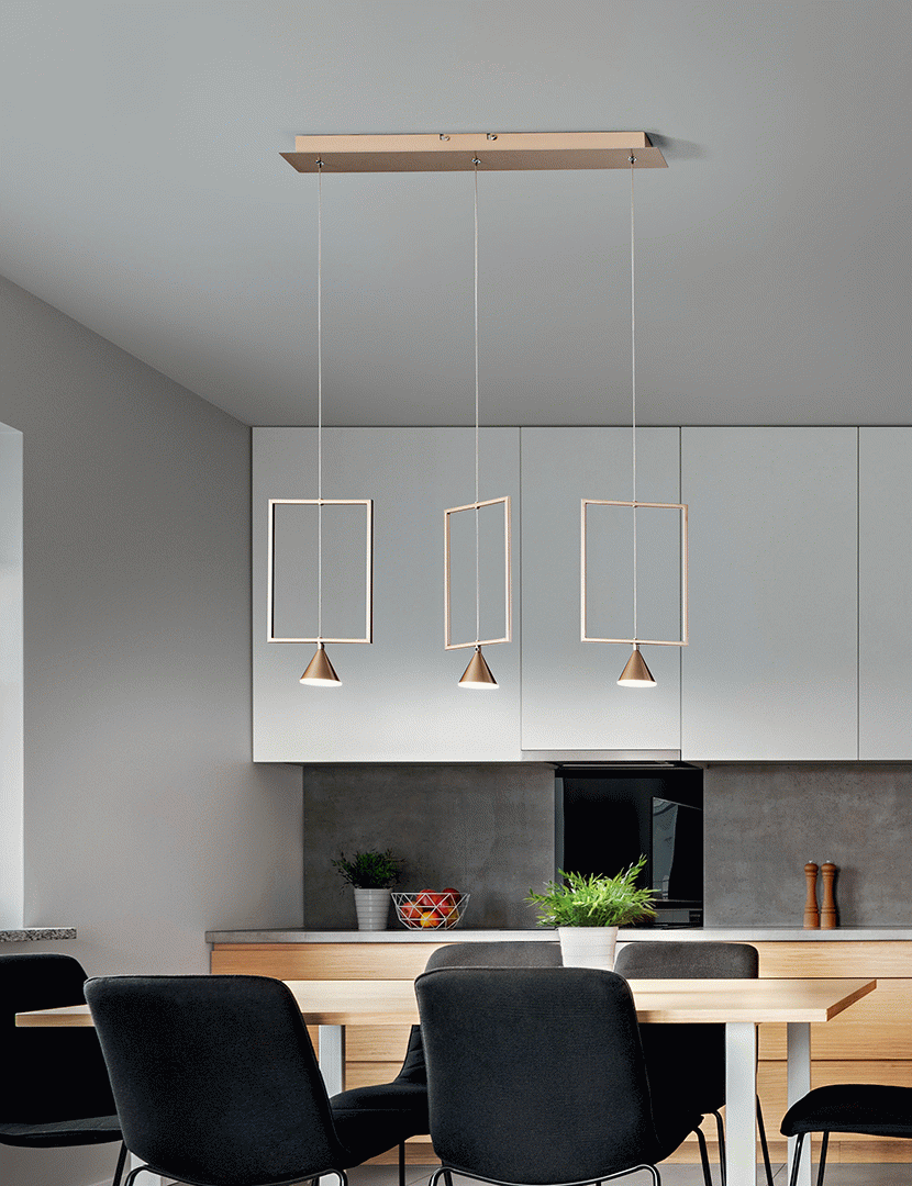 Candeeiro Teto Sirio 73 cm