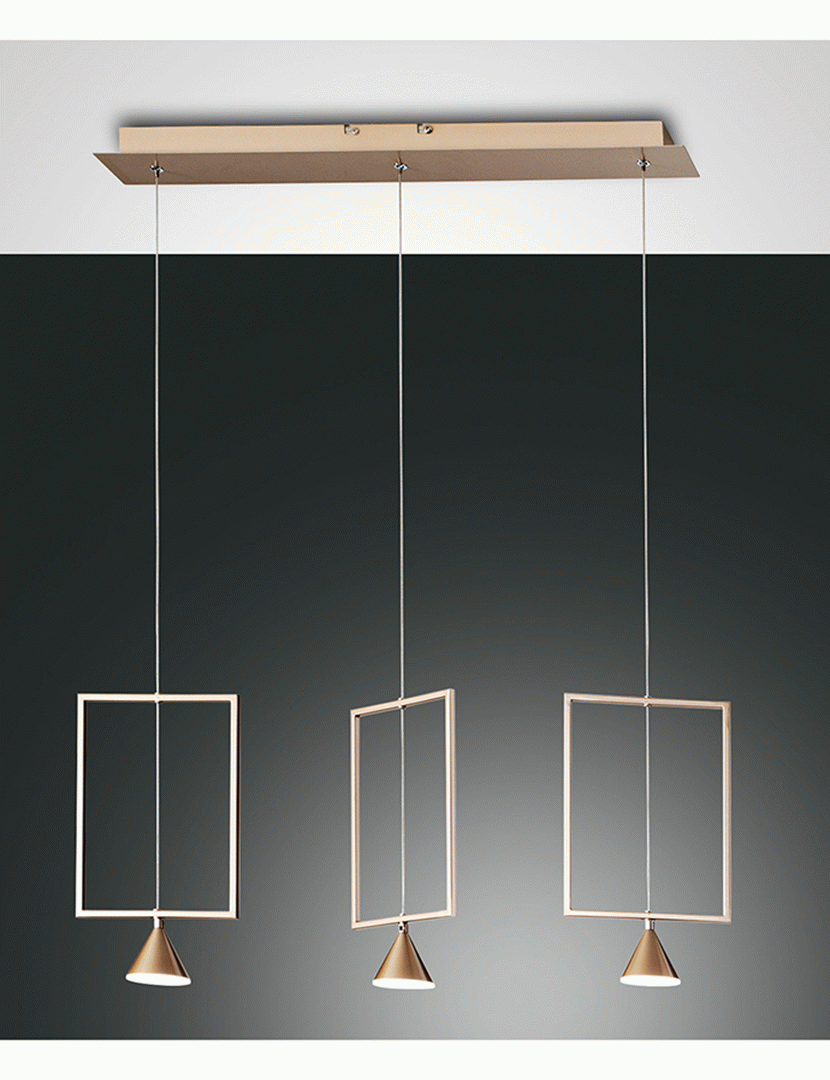 Candeeiro Teto Sirio 73 cm