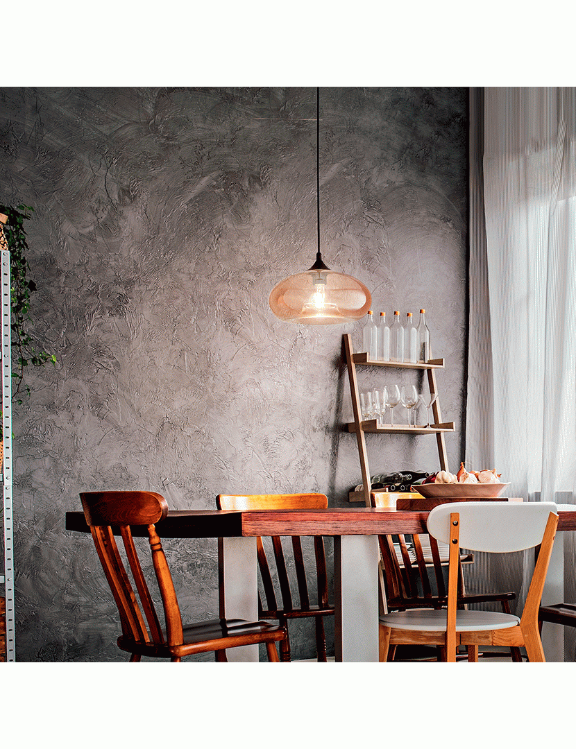 Candeeiro Teto Ela 27 cm