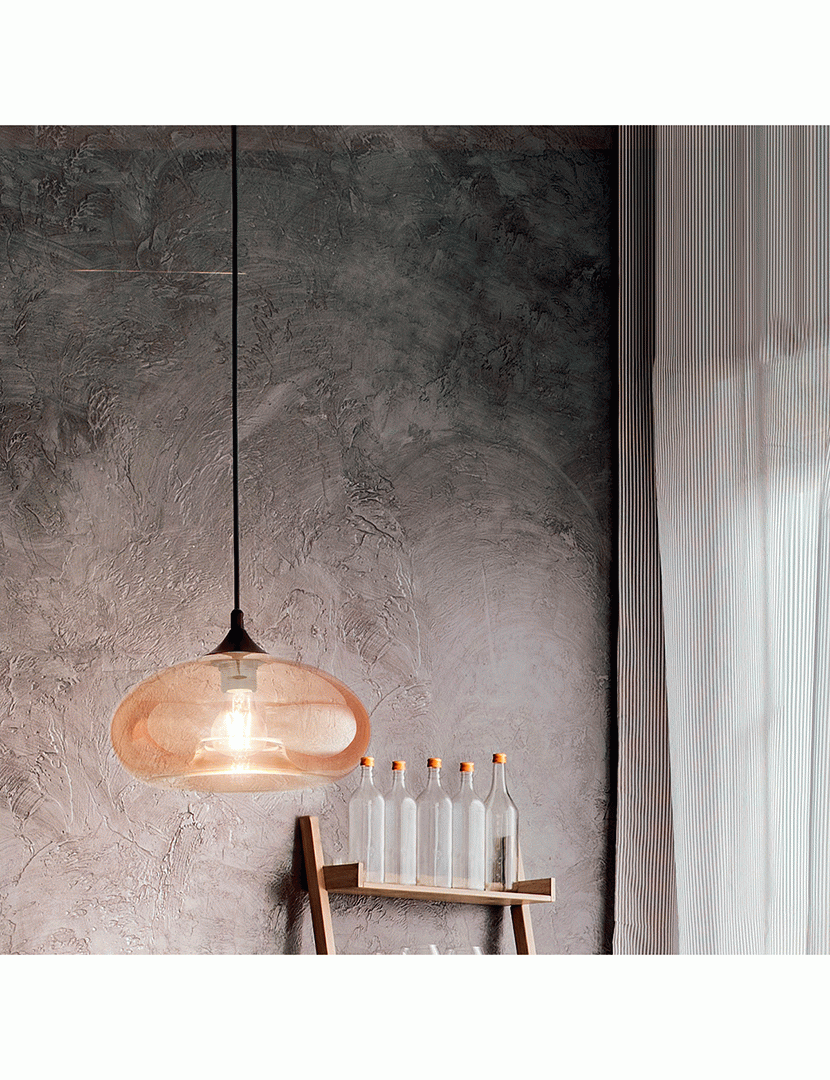 Candeeiro Teto Ela 27 cm