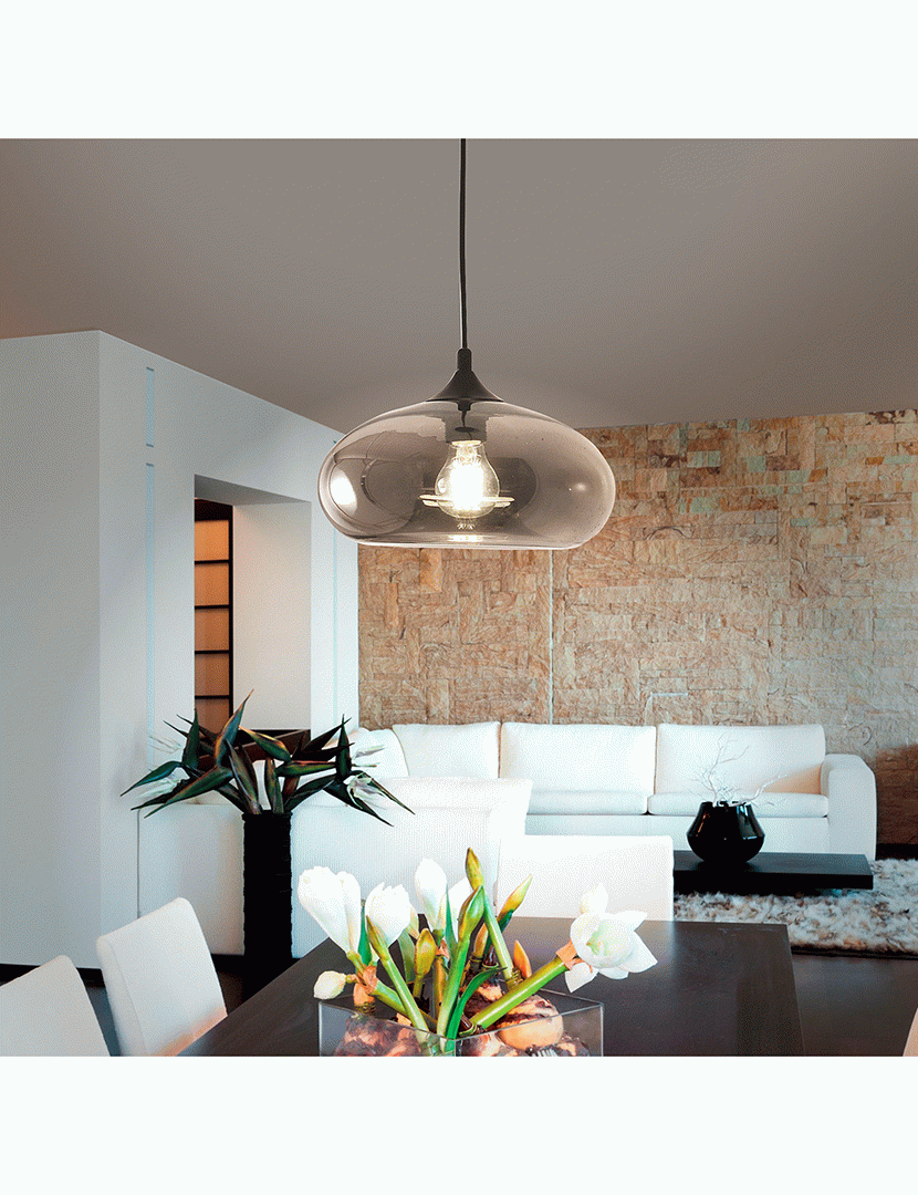 Candeeiro Teto Ela 27 cm