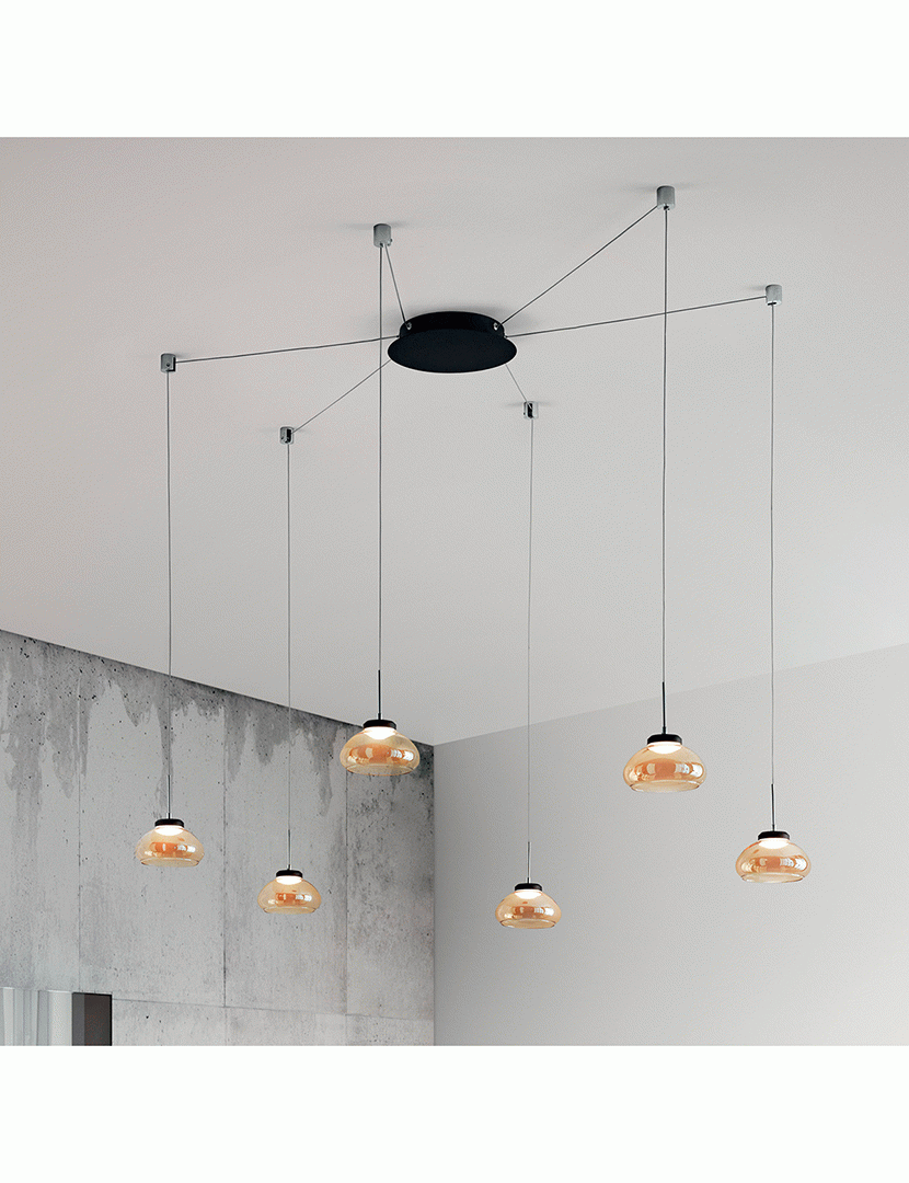 Candeeiro Teto Arabella 700 cm