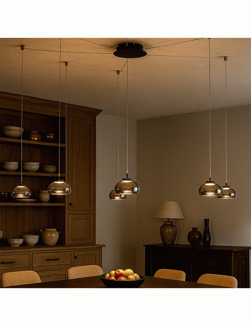 Candeeiro Teto Arabella 700 cm