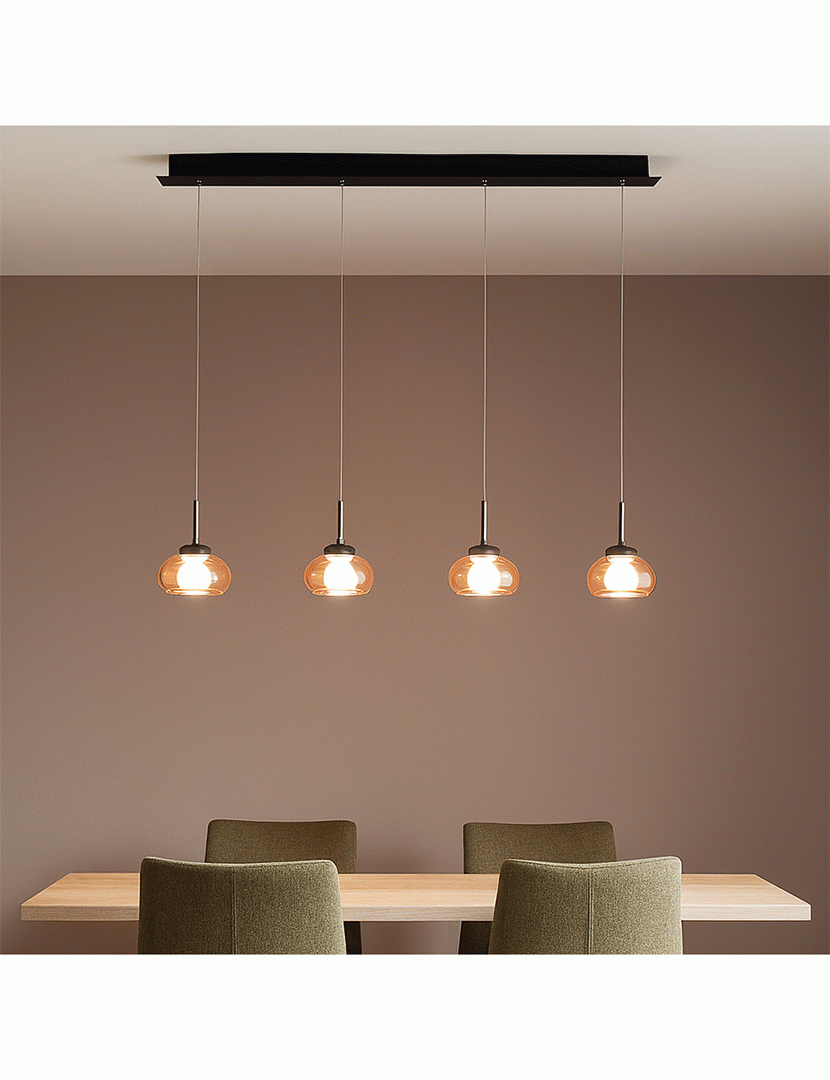 Candeeiro Teto Arabella 95 cm