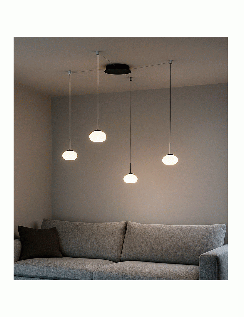 Candeeiro Teto Arabella 700 cm