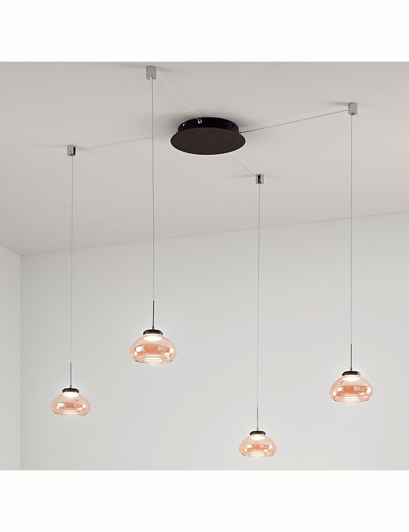 Candeeiro Teto Arabella 700 cm