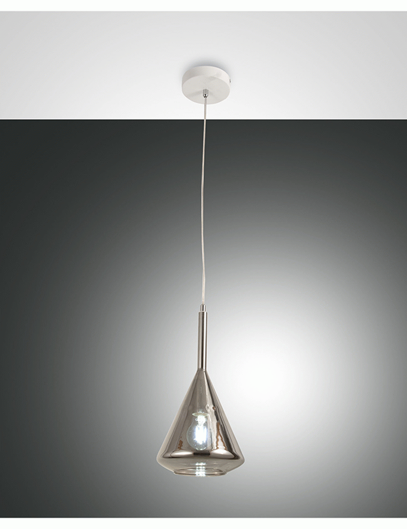 Candeeiro Teto Tris 20 cm