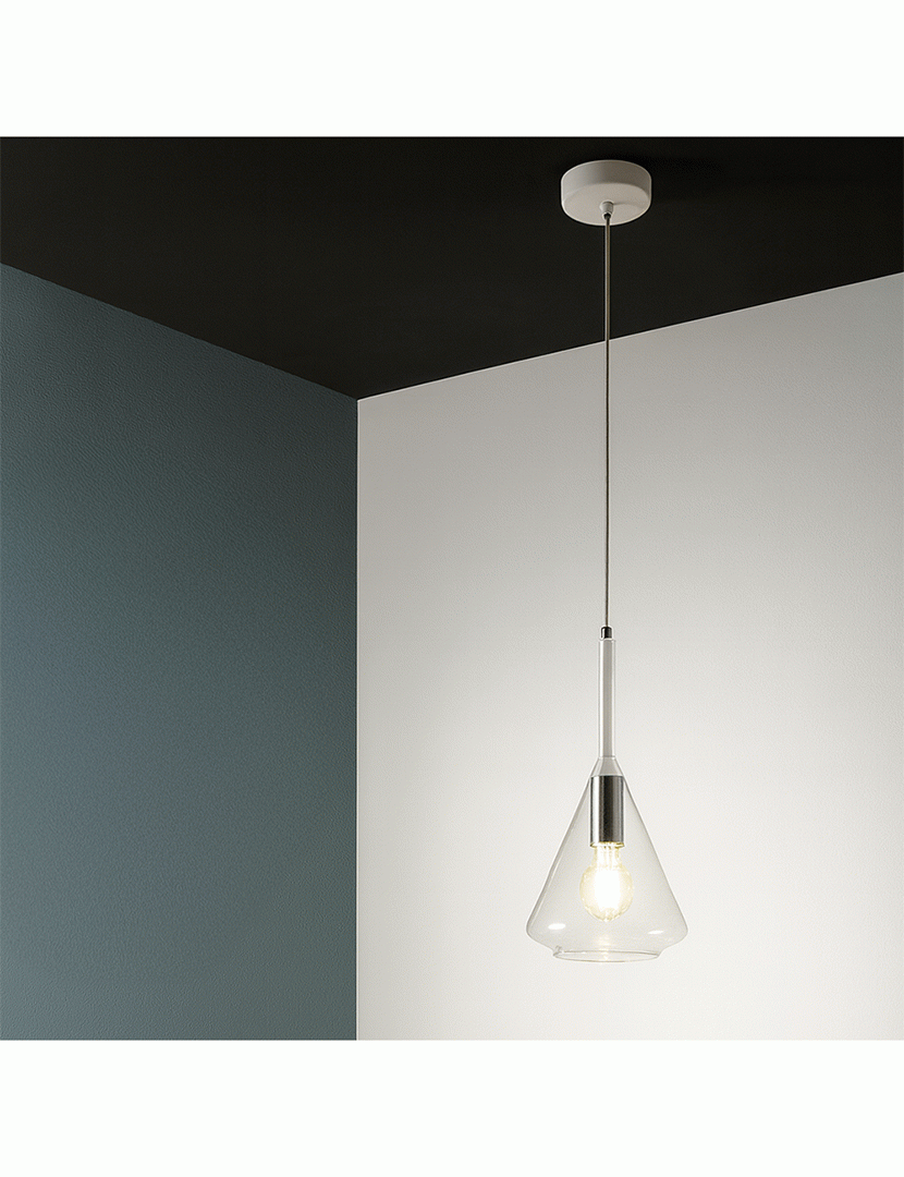 Candeeiro Teto Tris 20 cm