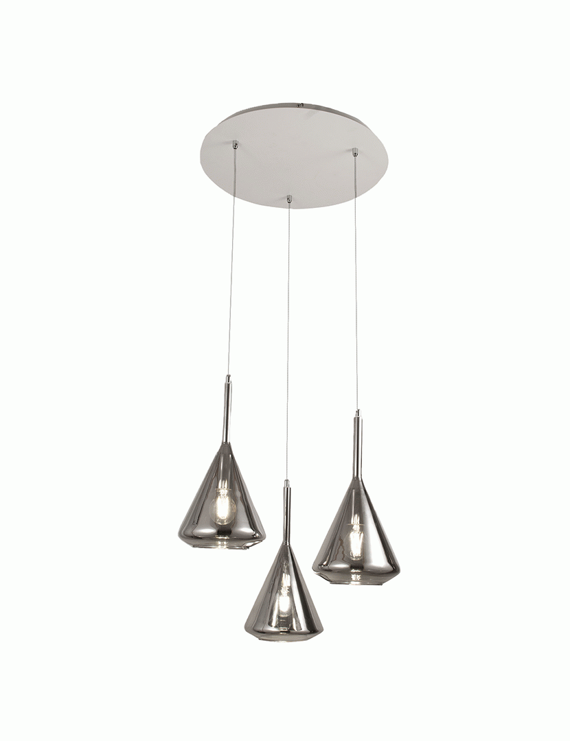 Candeeiro Teto Tris 52 cm