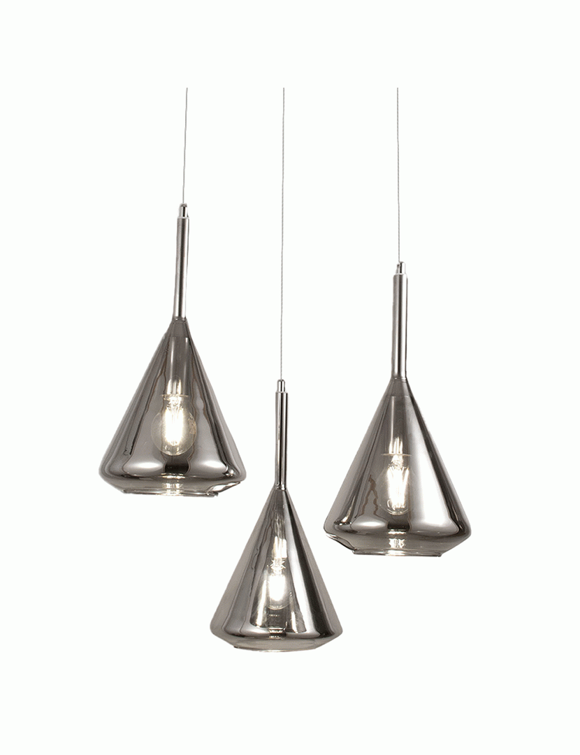 Candeeiro Teto Tris 52 cm