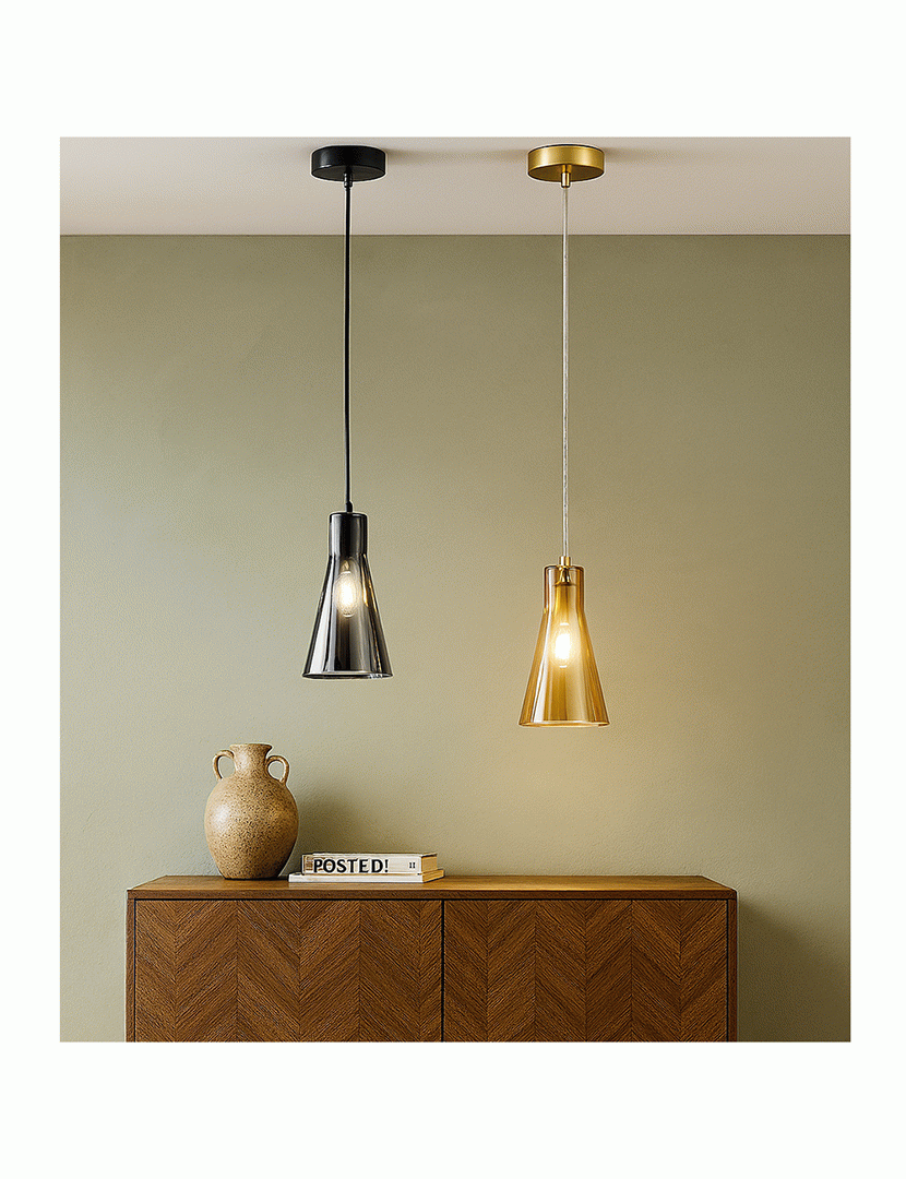 Candeeiro Teto Dafne 14 cm