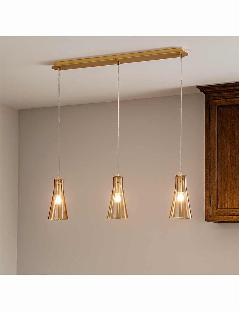 Candeeiro Teto Dafne 83 cm