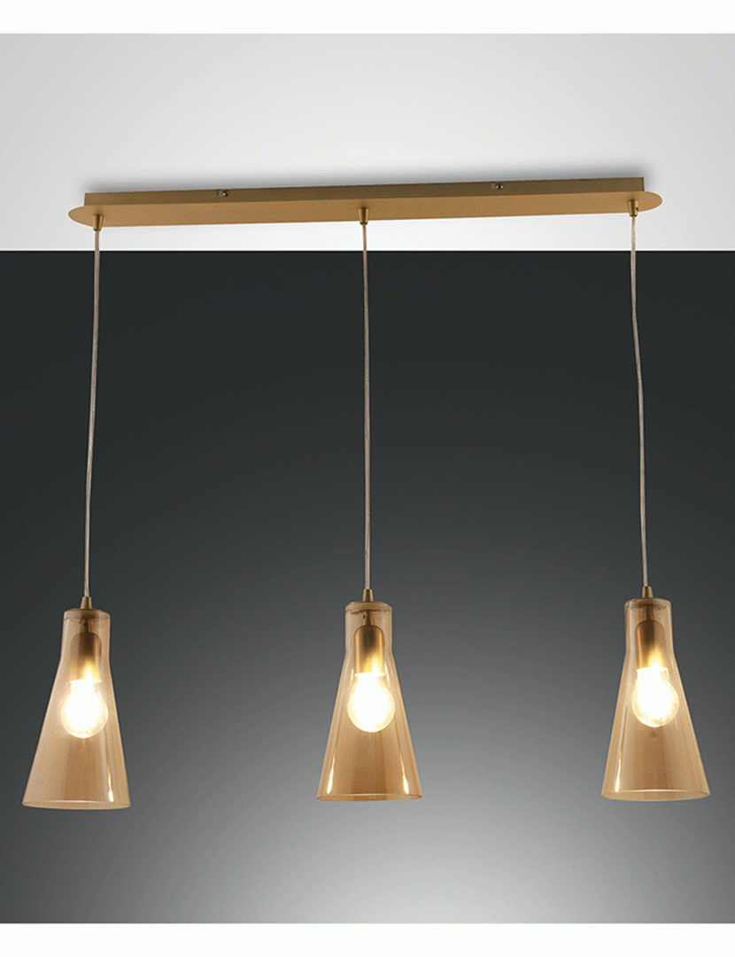 Candeeiro Teto Dafne 83 cm