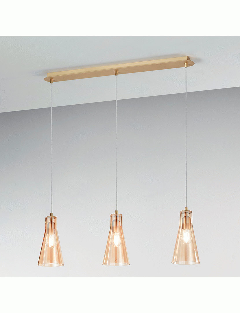 Candeeiro Teto Dafne 83 cm