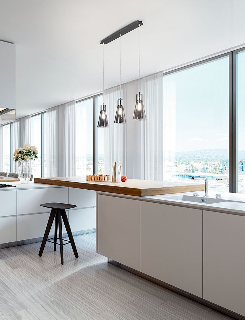 Candeeiro Teto Dafne 83 cm