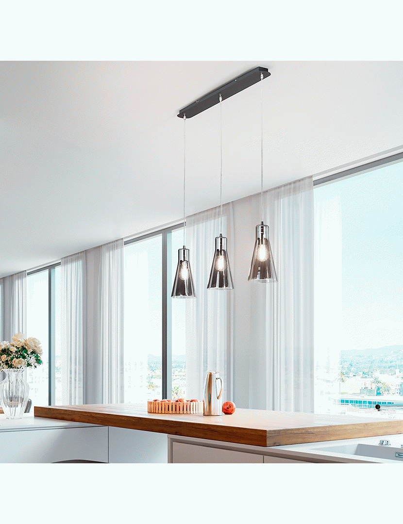 Candeeiro Teto Dafne 83 cm