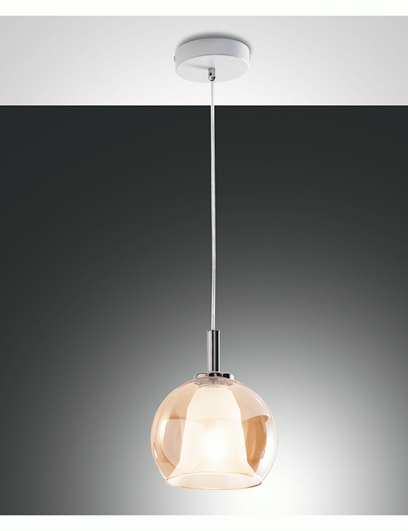 Candeeiro Teto Bretagna 22 cm