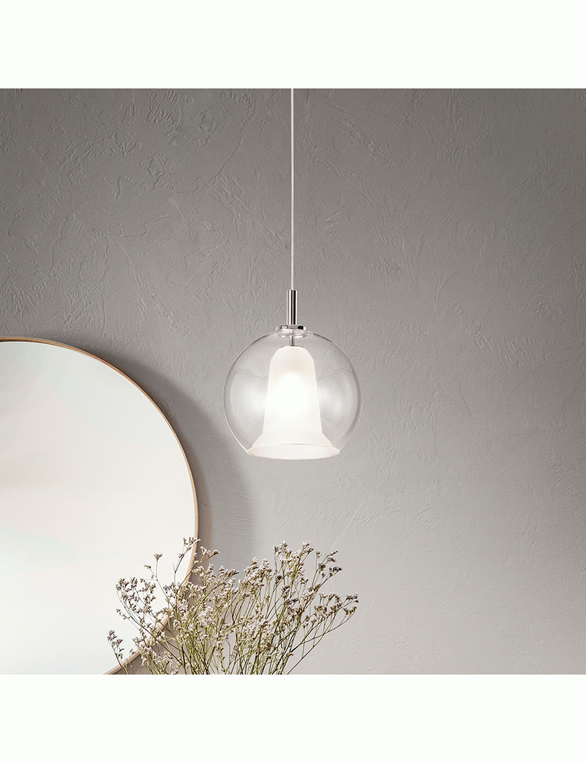 Candeeiro Teto Bretagna 22 cm