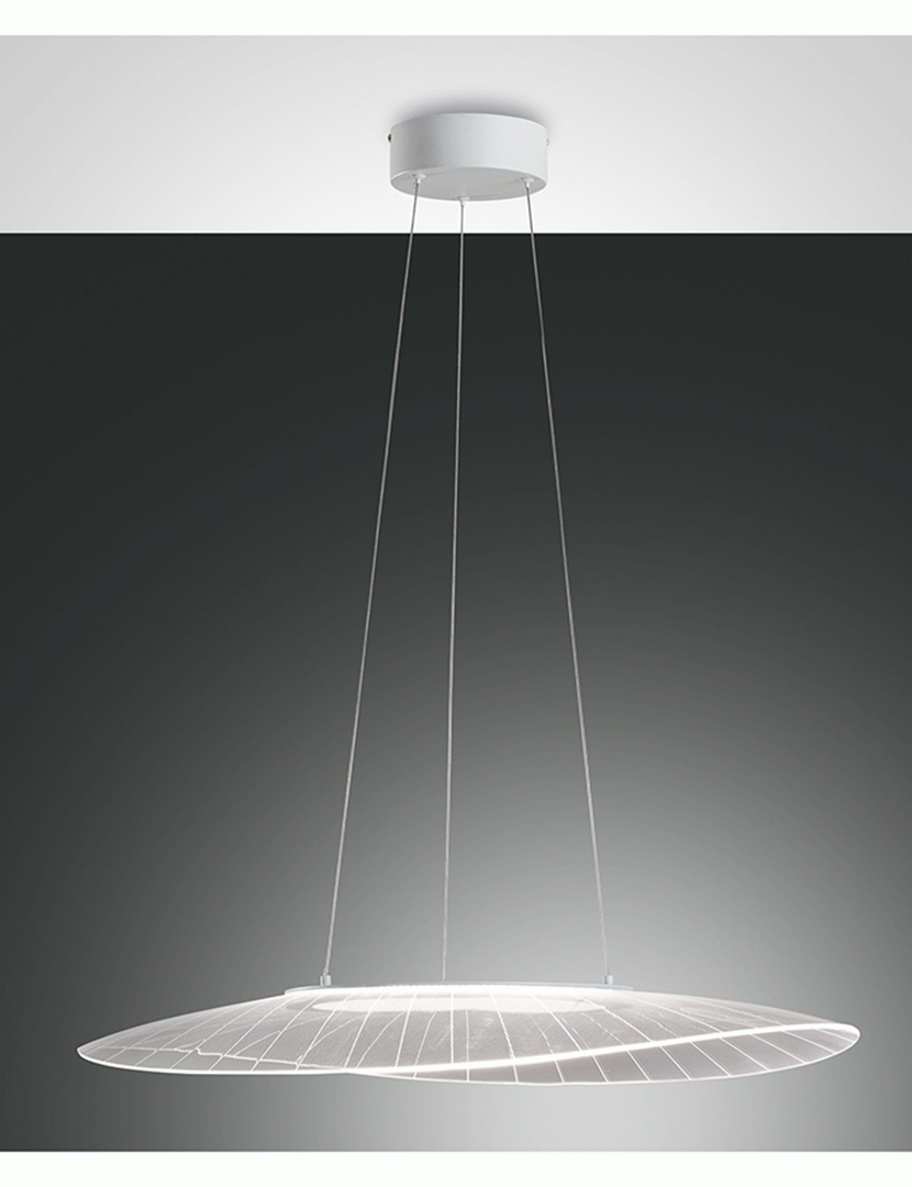 Candeeiro Teto Vela 78 cm