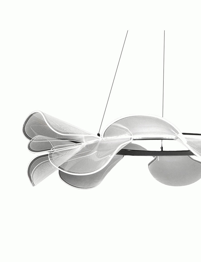 Candeeiro Teto Sylvie 72 cm