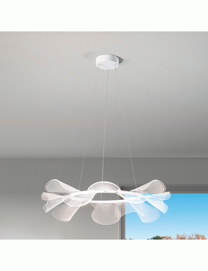 Candeeiro Teto Sylvie 72 cm